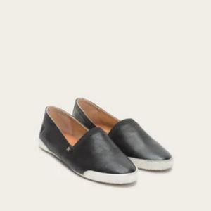 Frye Melanie Slip-On Black Leather Shoes Sz 11